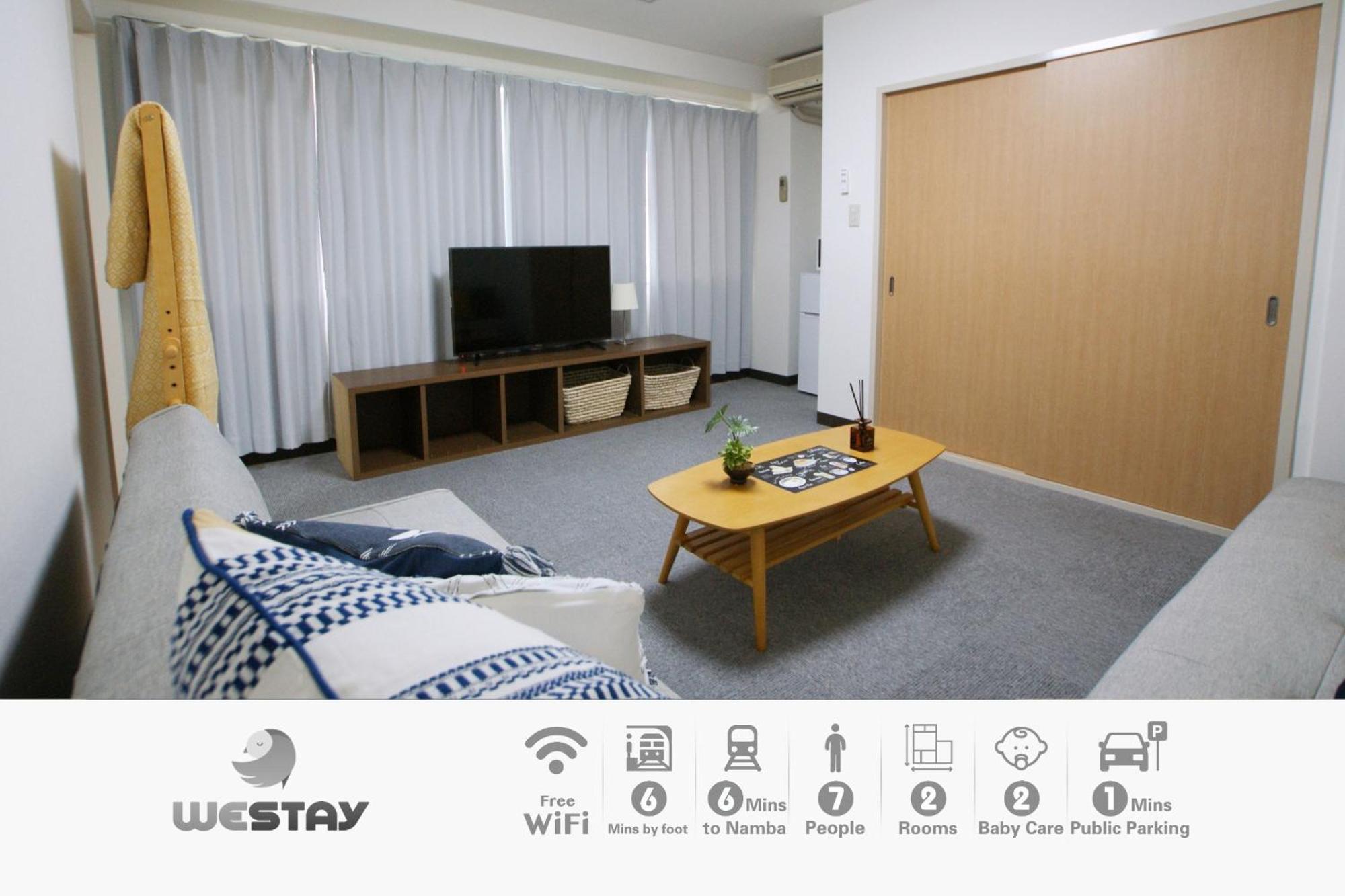 Osaka - Apartment / Vacation Stay 77621 ภายนอก รูปภาพ